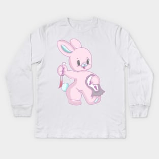 spooky bunny Kids Long Sleeve T-Shirt